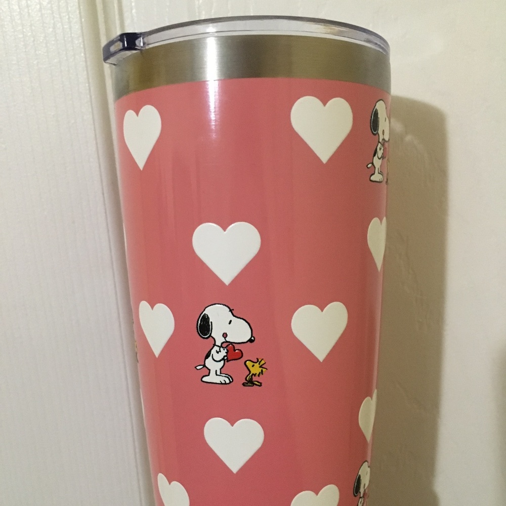 Peanuts heart tumbler